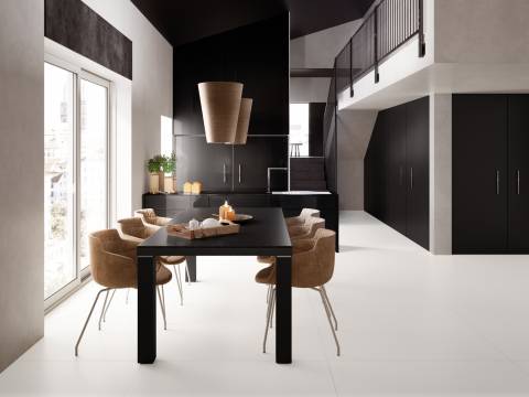 Large Format Black and White Tiles - The Absolute Collection