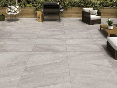 Outdoor Porcelain Paving Grey & Ivory | Lowest Ever &euro;50/m&sup2; Dublin