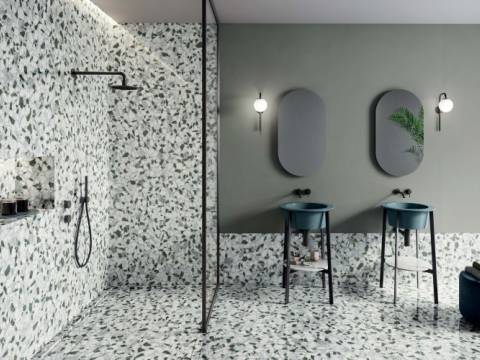 Charm Experience Porcelain Tiles &ndash; Contemporary Terrazzo & Marble Look